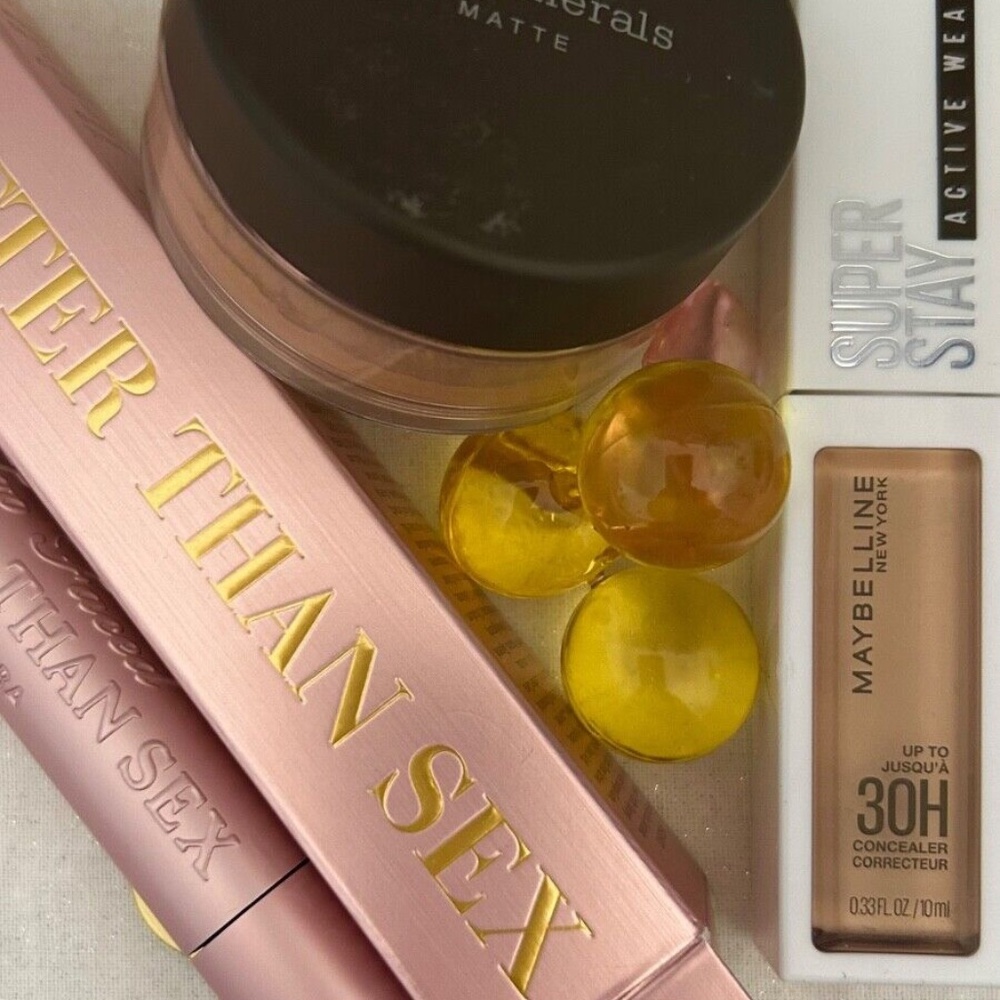 FALL BUNDLE Better Than Sex Mascara, NIB Mabelline Super Stay Concealer BONUS